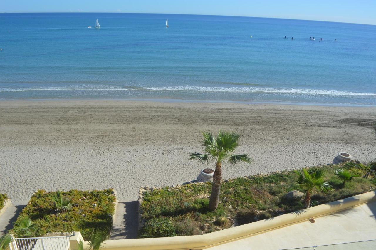 Excepcional Apartamento Amanecer Al Borde De Playa Y Mar, En Chalet Roquetes Alicante Buitenkant foto