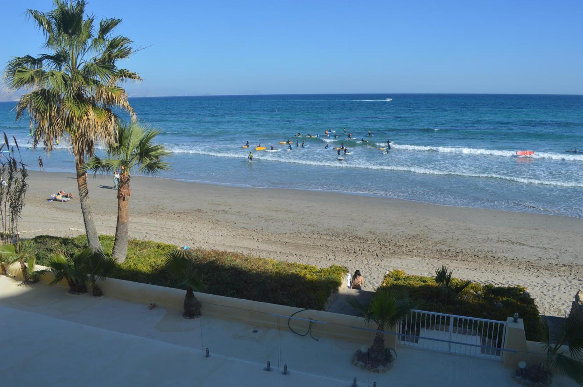Excepcional Apartamento Amanecer Al Borde De Playa Y Mar, En Chalet Roquetes Alicante Buitenkant foto