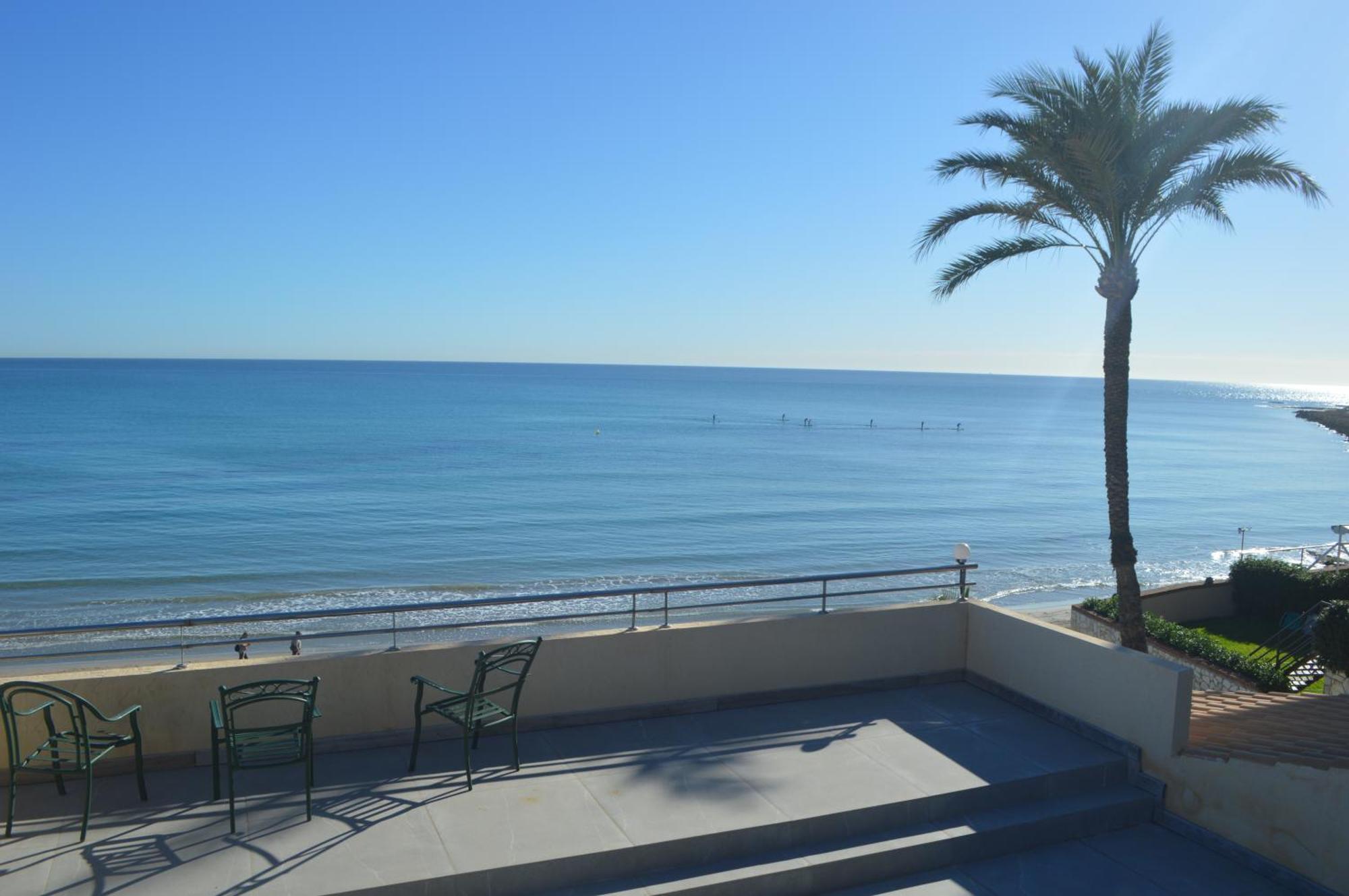 Excepcional Apartamento Amanecer Al Borde De Playa Y Mar, En Chalet Roquetes Alicante Buitenkant foto