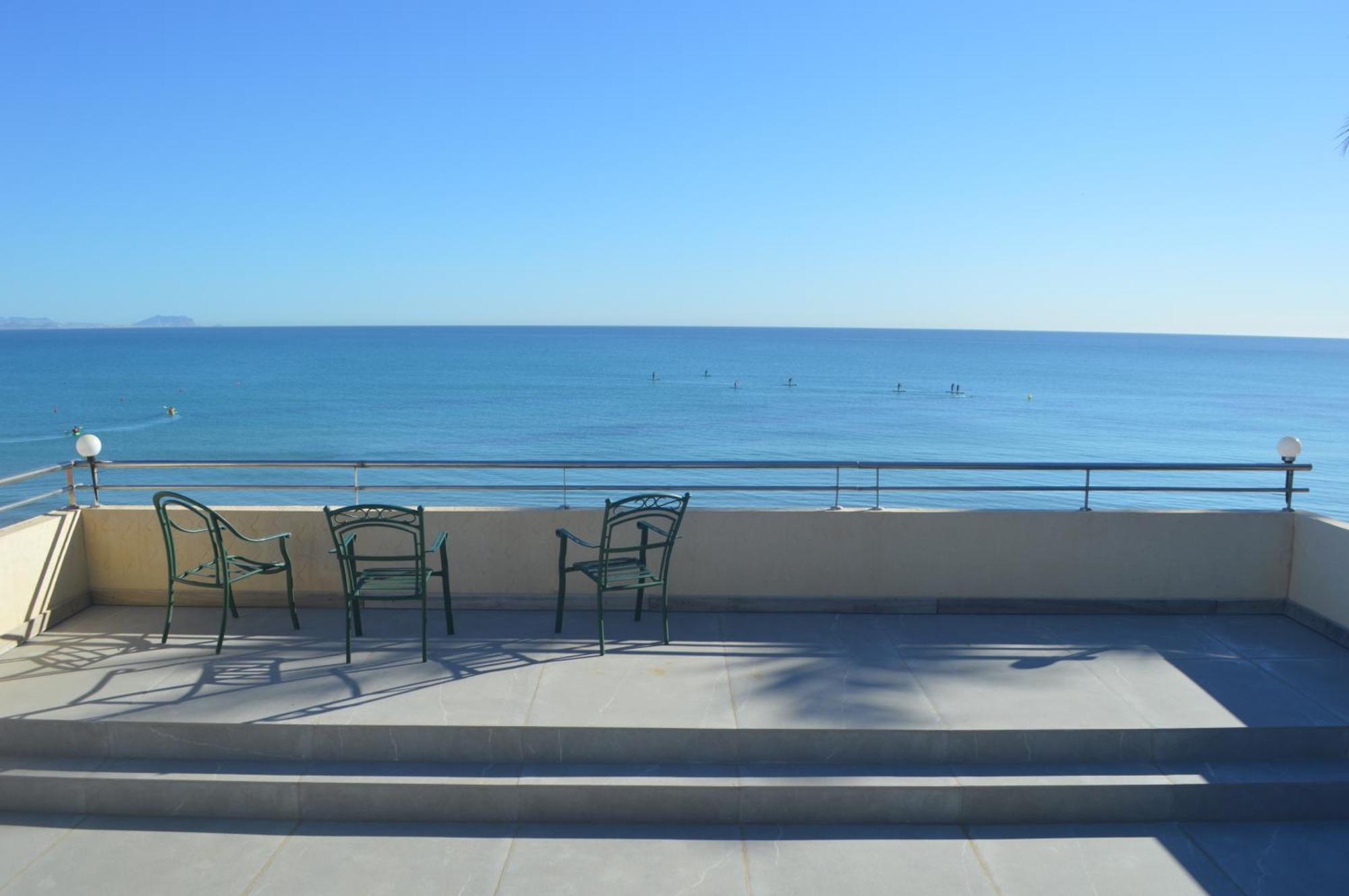 Excepcional Apartamento Amanecer Al Borde De Playa Y Mar, En Chalet Roquetes Alicante Buitenkant foto