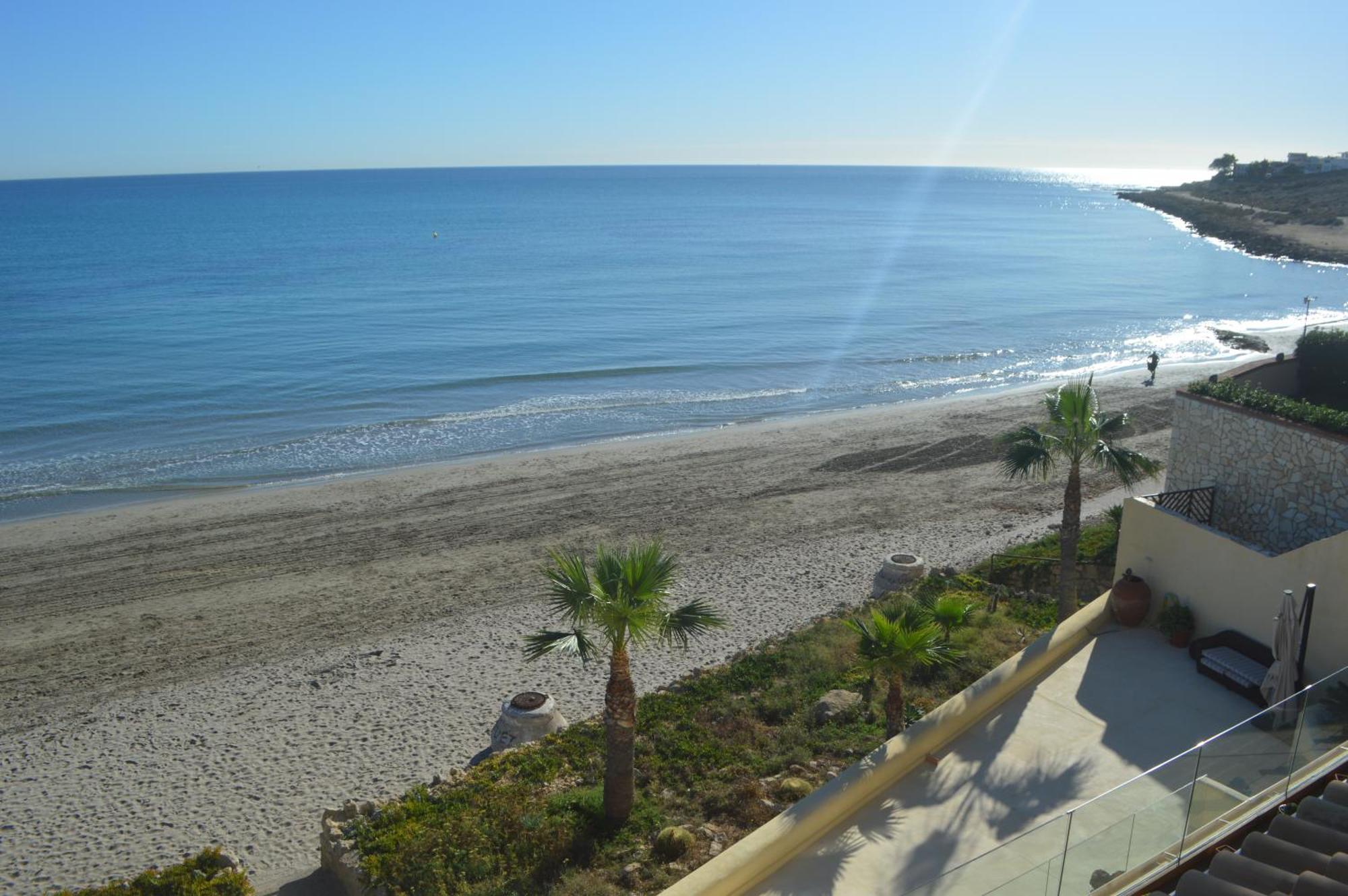 Excepcional Apartamento Amanecer Al Borde De Playa Y Mar, En Chalet Roquetes Alicante Buitenkant foto