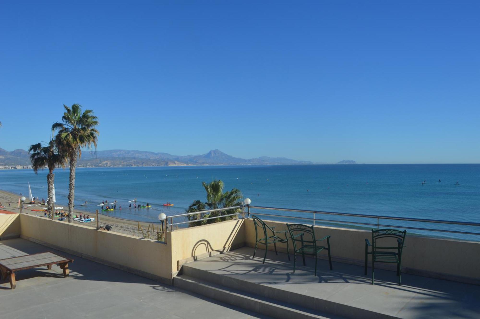 Excepcional Apartamento Amanecer Al Borde De Playa Y Mar, En Chalet Roquetes Alicante Buitenkant foto