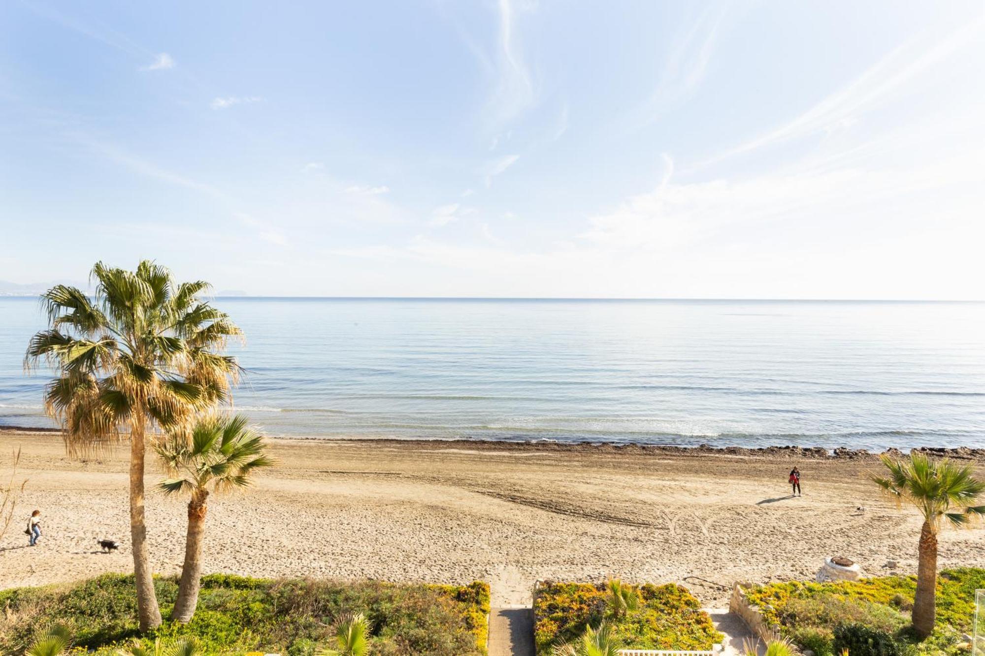 Excepcional Apartamento Amanecer Al Borde De Playa Y Mar, En Chalet Roquetes Alicante Buitenkant foto