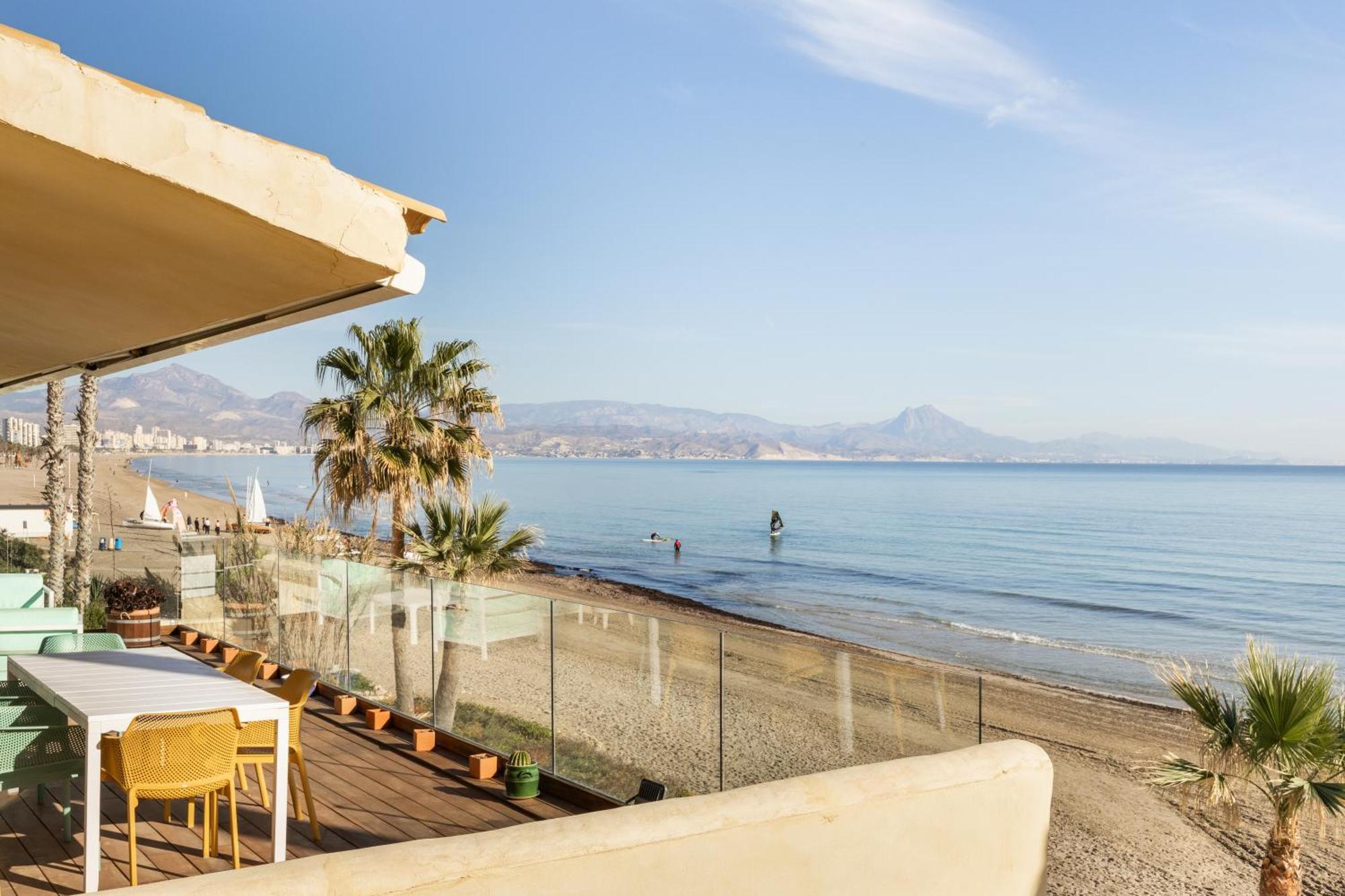 Excepcional Apartamento Amanecer Al Borde De Playa Y Mar, En Chalet Roquetes Alicante Buitenkant foto